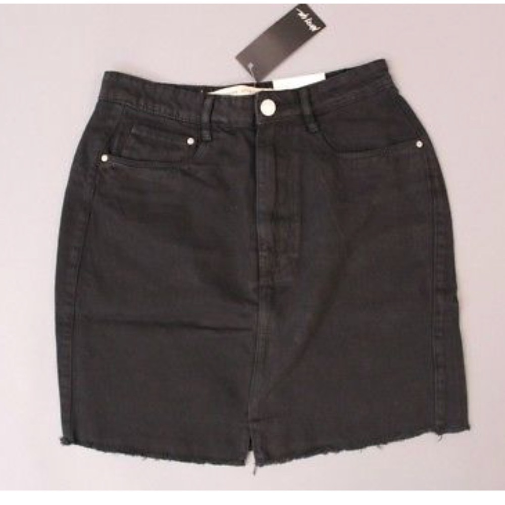 Brave Soul Women's Denim Mini Skirt